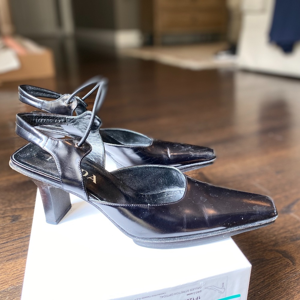 Vintage Prada Slingbacks